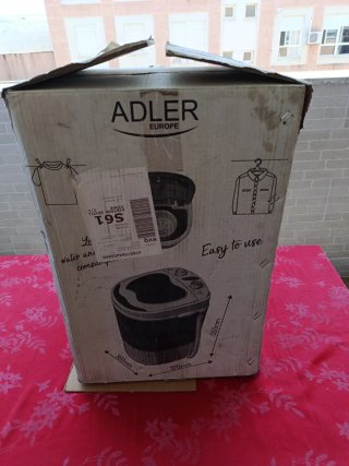 Lavadora Camping Adler 3KG