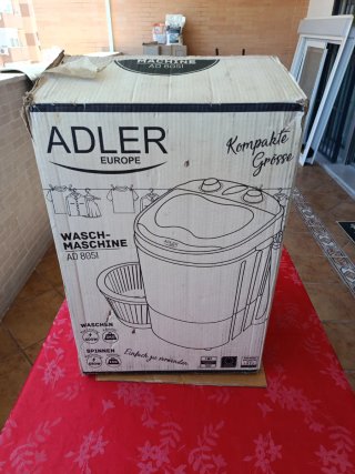 Lavadora Camping Adler 3KG