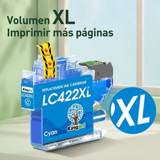 Kingjet cartuchos tinta compatible Brother