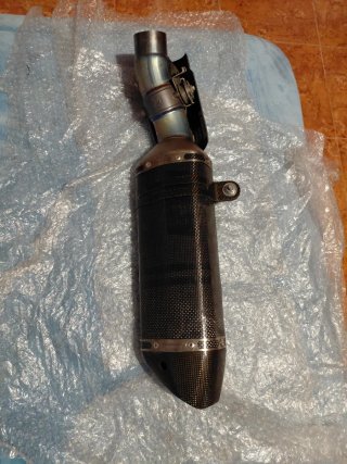 Silencioso y supresor Akrapovic ZX6R 2010