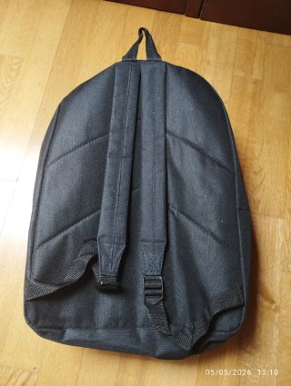 Mochila Dunlop Negra 30x40