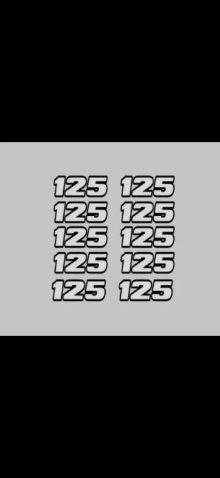 Pegatinas 125