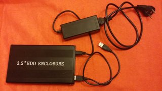 Hard Disk Esterno 150 GB datato - vintage