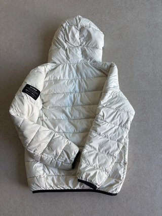 Cazadora Ecoalf niña blanca T.12