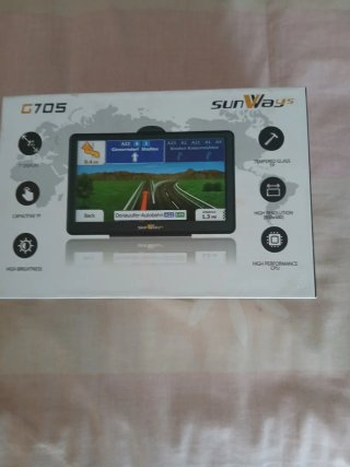 GPS Coche SunWays G705 7 Pantalla