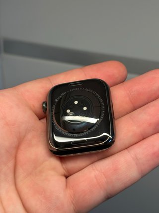 Apple Watch 9 45mm acero inoxidable y Zafiro