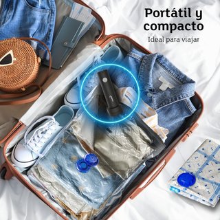 Lavatelli bomba vacío inalámbrica portátil viaje