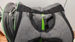 Paletero Bullpadel Gris y Verde