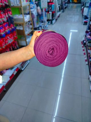 Bolso de crochet rojo