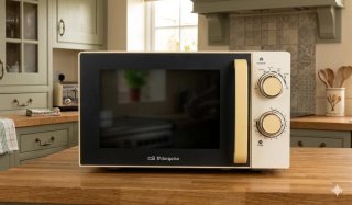 Microondas Orbegozo Beige y Negro