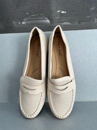 Mocasines Beige Talla 39 Nuevos