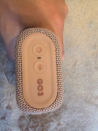 JBL GO 3 Altavoz Portátil Rosa y Beige