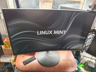 Monitor Curvo KOORUI HDMI Negro/Gris
