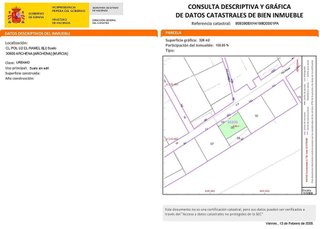Terreno en venta en Archena