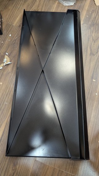 VEVOR Parrilla de Acero al Carbono Universal Rectangular 812 x 310 mm
