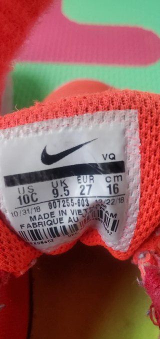 Zapatillas Nike Niño Talla 27