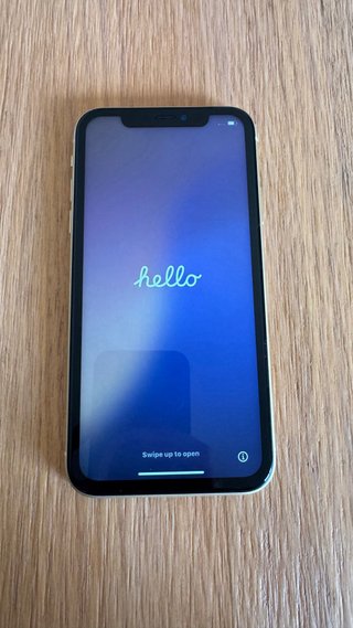 iPhone XR 64GB amarillo para desbloquear