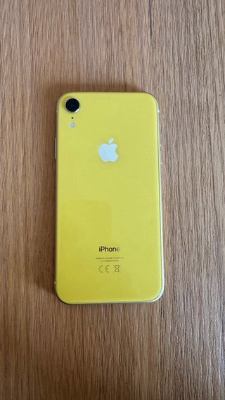 iPhone XR 64GB amarillo para desbloquear