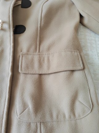 Trenca mujer beige talla 40
