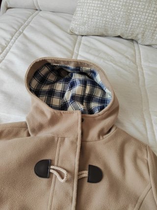 Trenca mujer beige talla 40