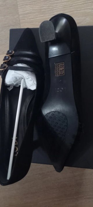 Zapatos de tacón Lodi negros ante