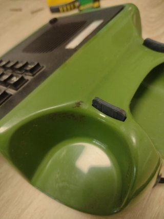 Teléfono antiguo años 80 Manos Libres Amper