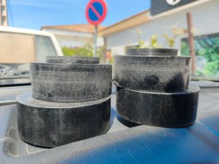 Tacos de Teflón +5cm Jeep WJ