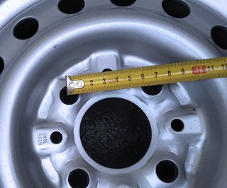 Dos ruedas completas llanta 13"