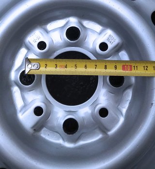Dos ruedas completas llanta 13"