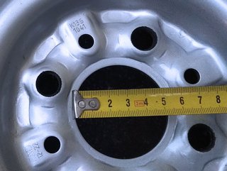 Dos ruedas completas llanta 13"