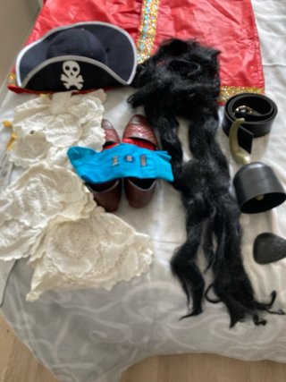 Disfraz Pirata Capitán Garfio Talla M