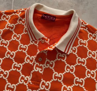 Polo Gucci Naranja Talla XL
