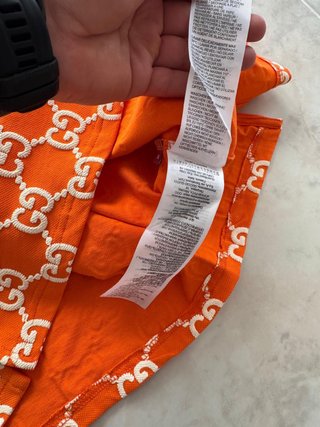 Polo Gucci Naranja Talla XL