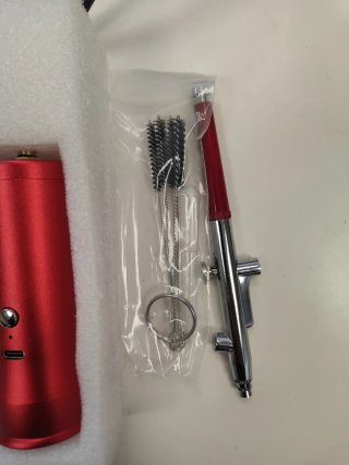 Aerógrafo Inalámbrico Rojo