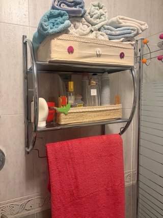 Scaffale in Acciaio Inox per Bagno