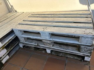 Palets de madera para terraza GRATIS A RECOGER