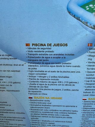 Piscina hinchable Bestway Mickey Mouse a estrenar.