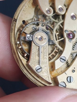 Movimiento Reloj Bolsillo Cuerda Vintage Longines