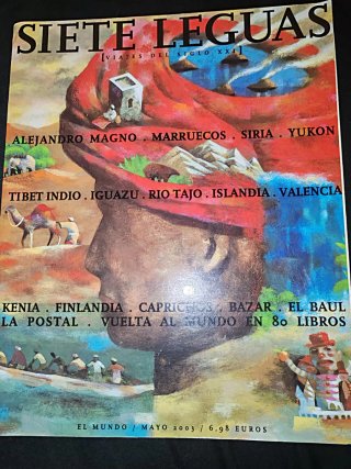 Lote 2 Revistas SIETE LEGUAS (2003-2004) +600 págs