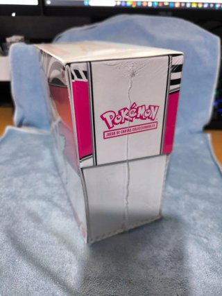 Pokémon Caja Entrenador Élite Llama Blanca