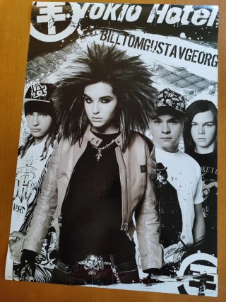Póster Tokio Hotel Vintage