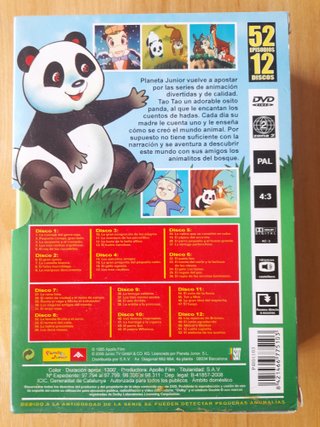 Tao Tao La Serie Completa en DVD