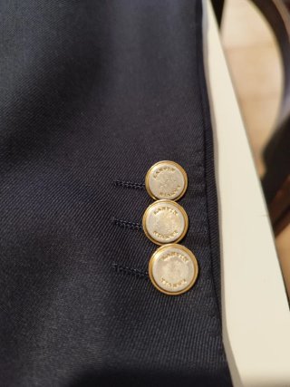 Giacca doppiopetto Lanvin pura lana