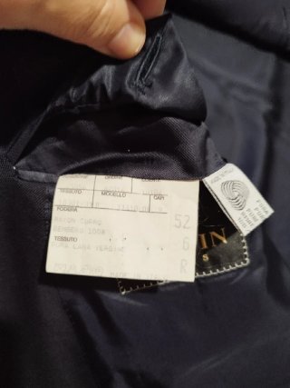 Giacca doppiopetto Lanvin pura lana