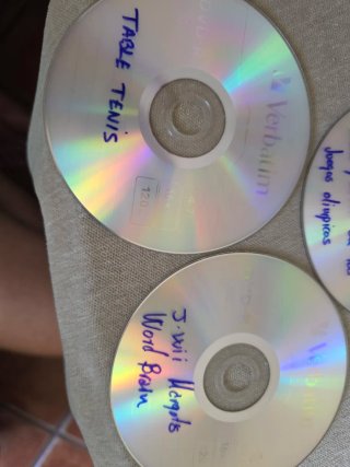 Juegos Wii Sin caja, con CDs