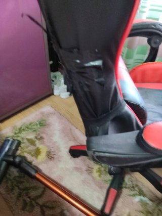 Silla Gaming Negra y Roja
