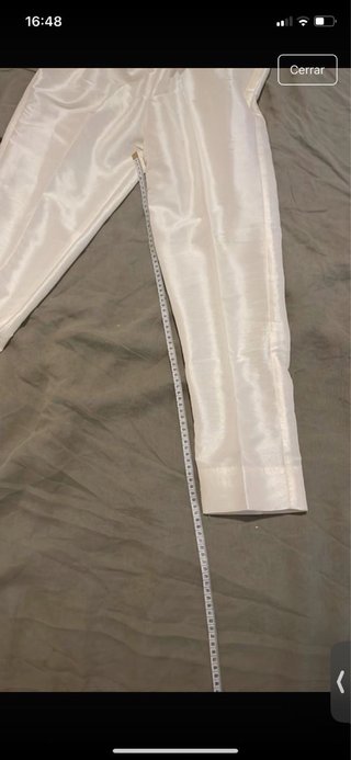 Traje Sherwani Indio Hombre Beige/Dorado NUEVO