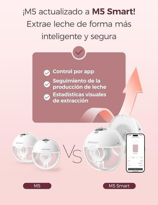 Sacaleches Momcozy M5 Smart Doble unidad app NUEVO