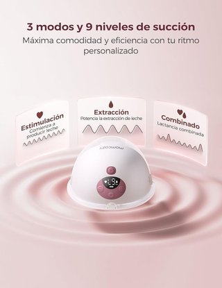 Sacaleches Momcozy M5 Smart Doble unidad app NUEVO