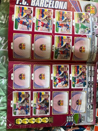 Lote 4 albumes cromos fútbol LaLiga 2014-19